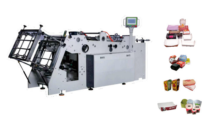 Fast food box machine